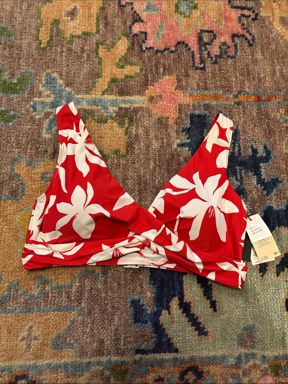 Sea Level Leilana Cross Front Bra Swim Top - Picture 3 of 6